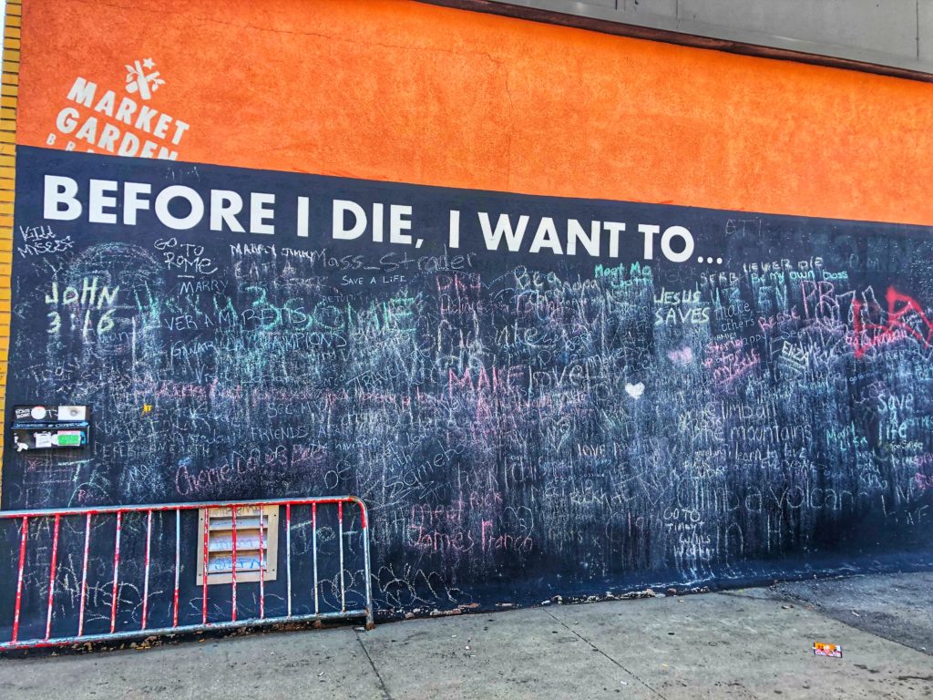 Before I Die Wall - Cleveland