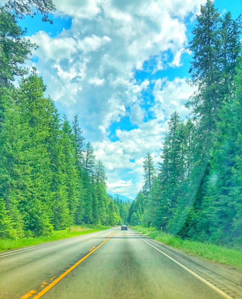 Drive through Montana