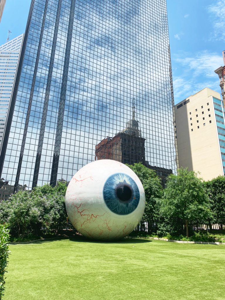 Giant Eyeball in Dallas