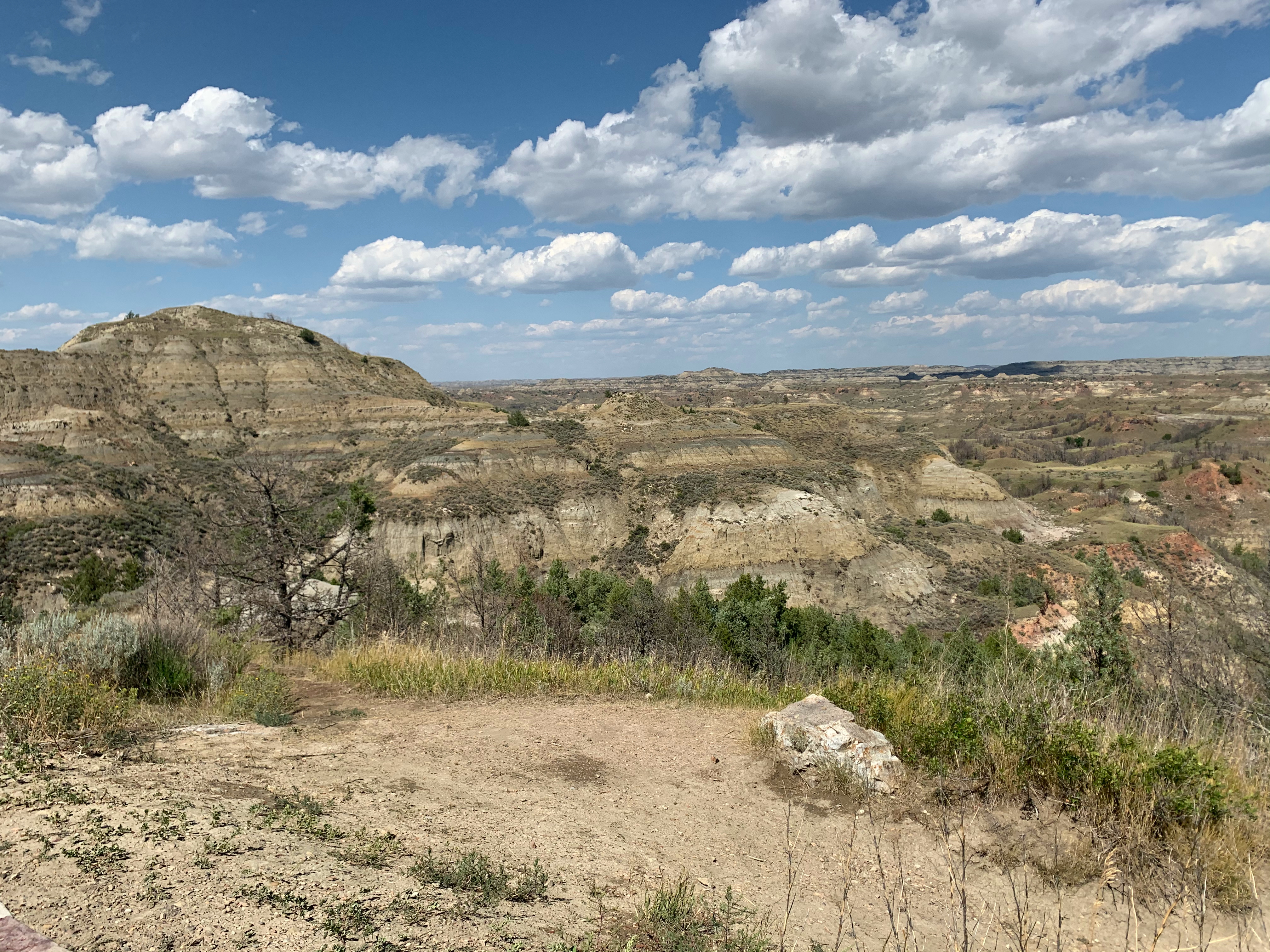 Scenery in Theodore Roosevelt National Park