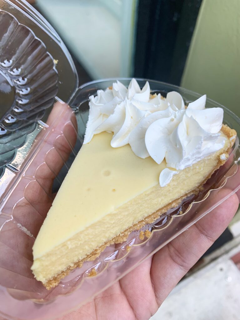 Key Lime Pie during our one day in Key West