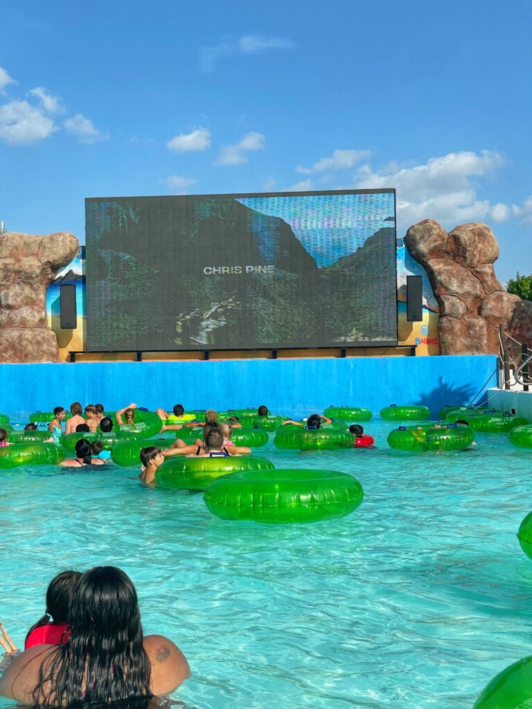Dive In Movie at Hawaiian Falls in The Colony