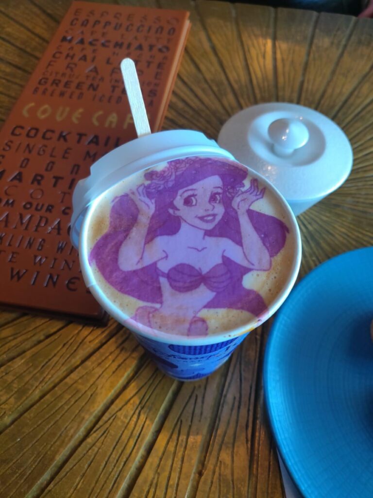 Coffee Art on the Disney Magic